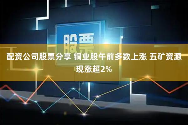 配资公司股票分享 铜业股午前多数上涨 五矿资源现涨超2%